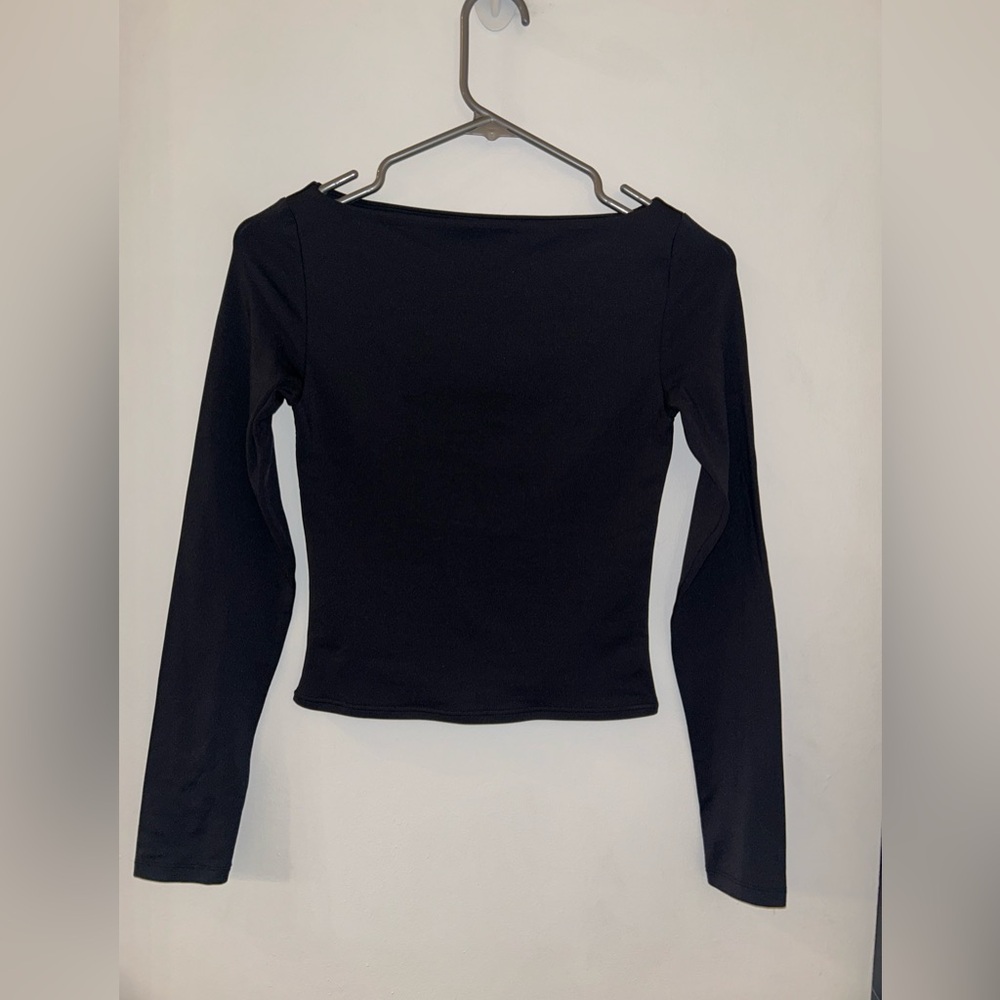 Babaton Contour Classic Black Long Sleeve Top